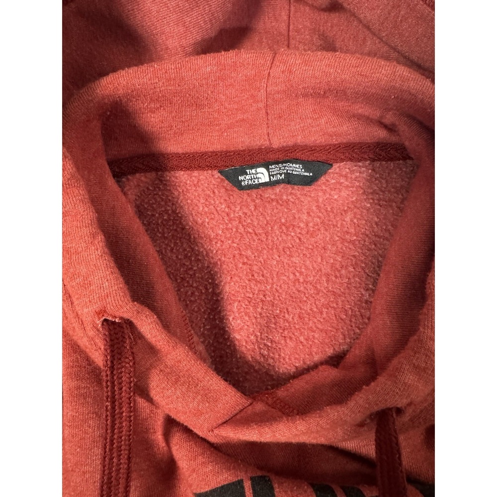 The North Face brick Red half dome Pullover cotton poly Hoodie - Picture 4 of 6